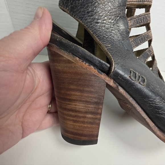 Bedstu Occam Caged Heeled Booties 8.5 - Picture 7 of 16